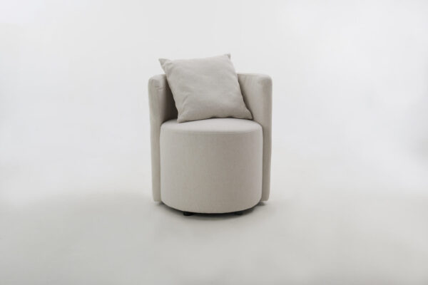 Caldo fauteuil_stof Brenta 2_poten zwart_1-zits, 72x66x77cm_kussen stof Brenta 2, 45x45cm