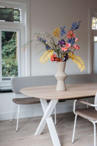 Waarom knippatronen bepalen of een eettafel visueel rustig of onrustig oogt