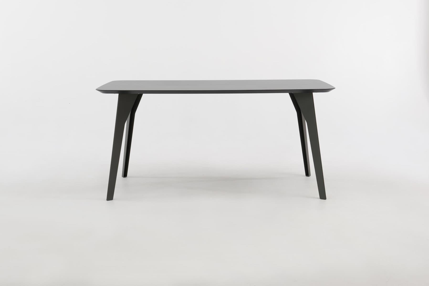 Vesper_HPL basaltgrijs_Bootsvorm, 160x90x75cm_onderstel RAL7022 ombergrijs-2