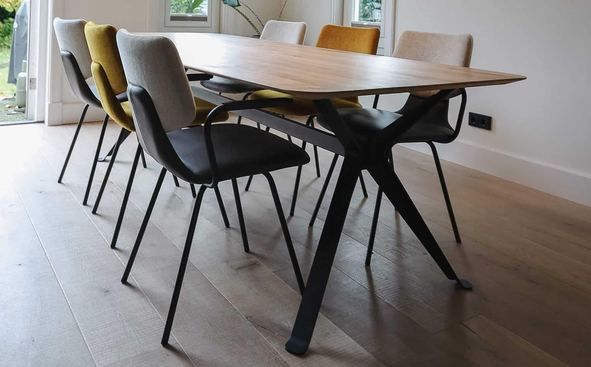 chat eettafel bootsvorm